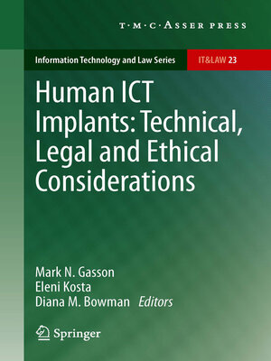 cover image of Human ICT Implants